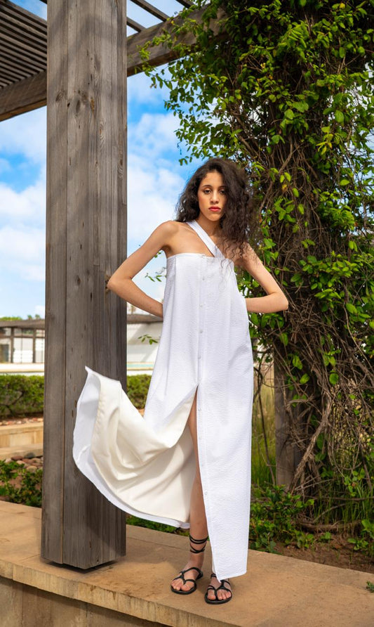 Amazone dress all white